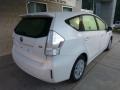 2012 Blizzard White Pearl Toyota Prius v Two Hybrid  photo #2