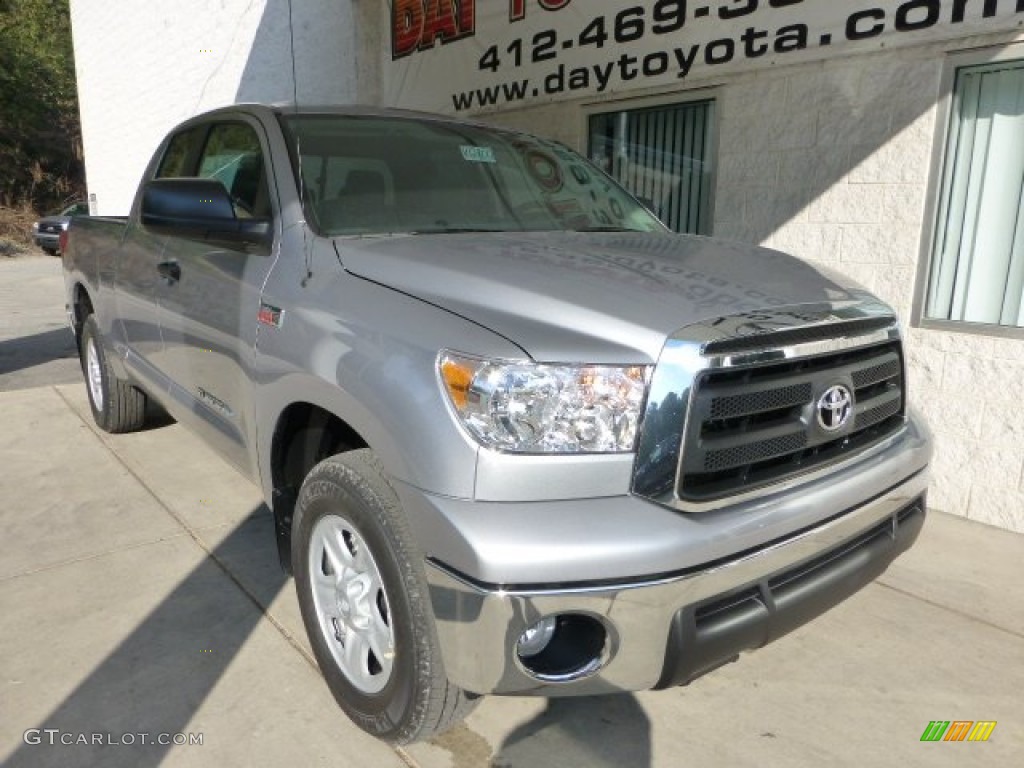 2012 Tundra Double Cab 4x4 - Silver Sky Metallic / Graphite photo #7