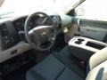 Ebony 2013 Chevrolet Silverado 1500 Work Truck Crew Cab 4x4 Interior Color