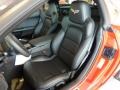 Ebony 2013 Chevrolet Corvette Coupe Interior Color