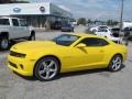 Rally Yellow 2012 Chevrolet Camaro SS Coupe