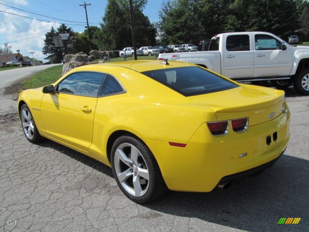 Rally Yellow 2012 Chevrolet Camaro SS Coupe Exterior Photo #70837974