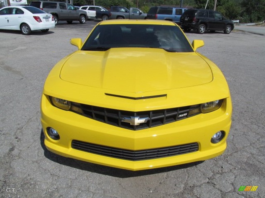 Rally Yellow 2012 Chevrolet Camaro SS Coupe Exterior Photo #70838016