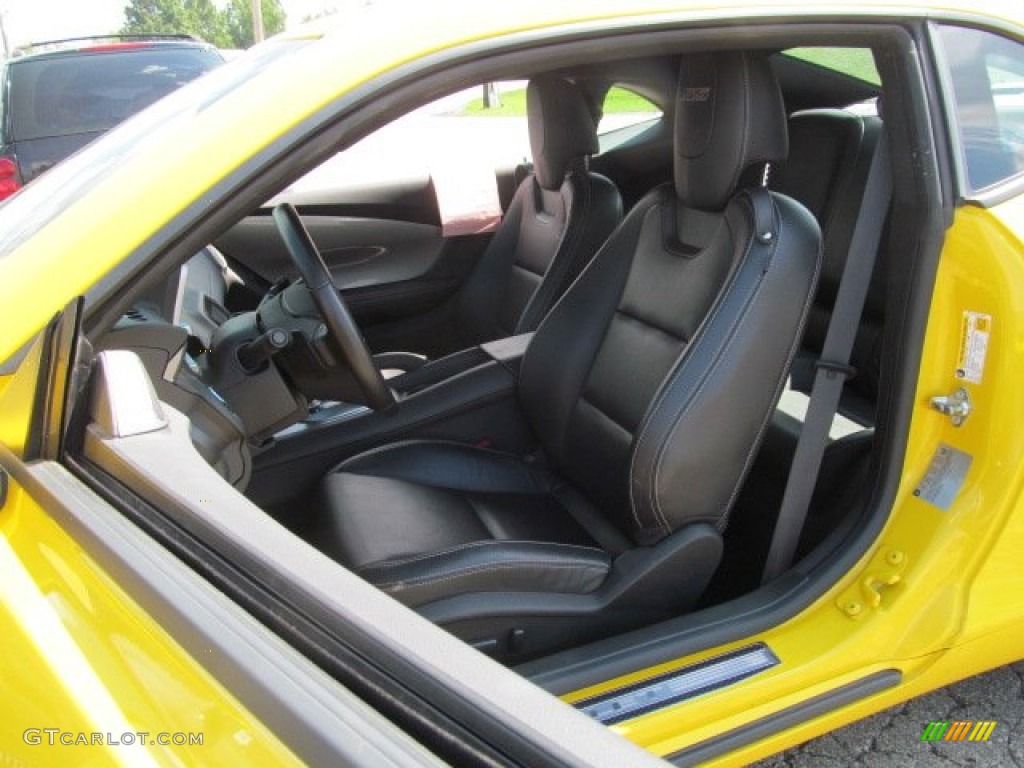2012 Camaro SS Coupe - Rally Yellow / Black photo #15