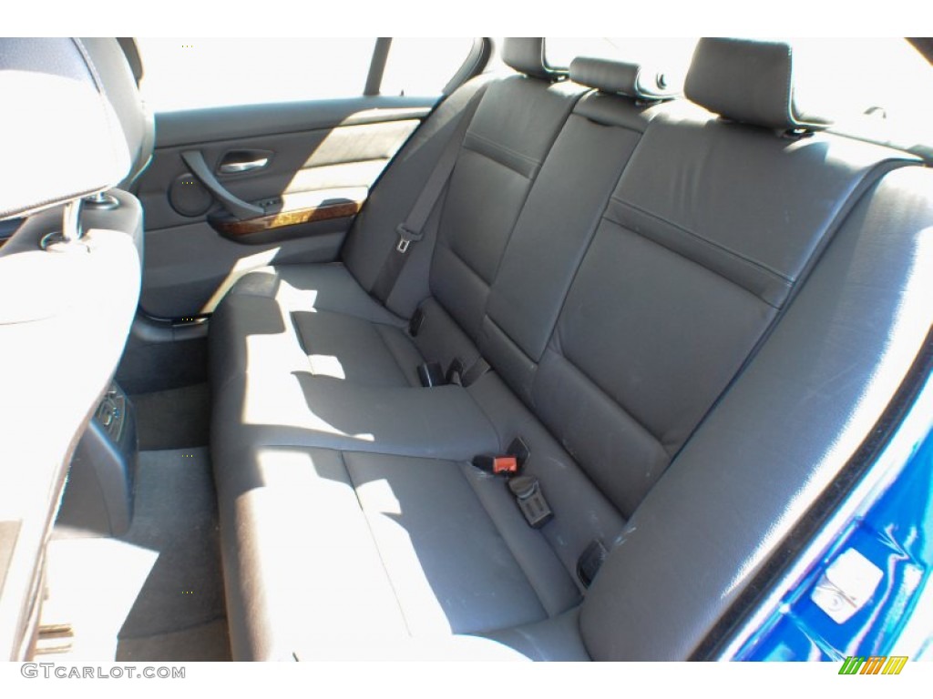 2009 BMW 3 Series 335xi Sedan Rear Seat Photo #70838124