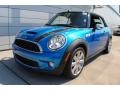 Laser Blue Metallic 2010 Mini Cooper S Convertible