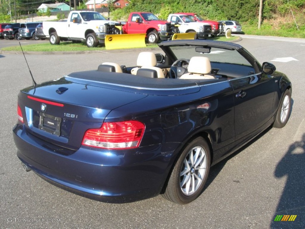 Deep Sea Blue Metallic 2010 BMW 1 Series 128i Convertible Exterior Photo #70839129