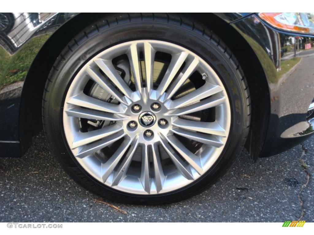 2012 Jaguar XJ XJ Supercharged Wheel Photo #70840314