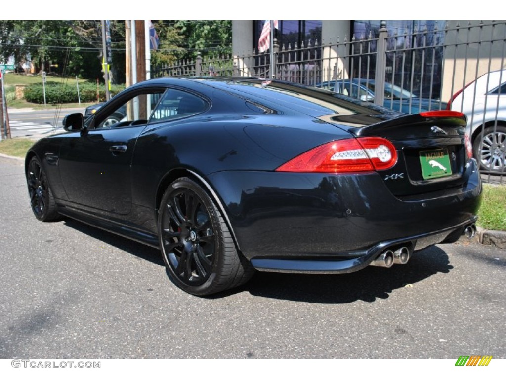 2012 XK XKR-S Coupe - Ultimate Black Metallic / Red/Warm Charcoal photo #4