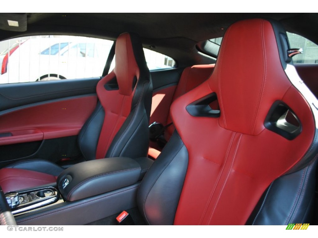 Red/Warm Charcoal Interior 2012 Jaguar XK XKR-S Coupe Photo #70840623