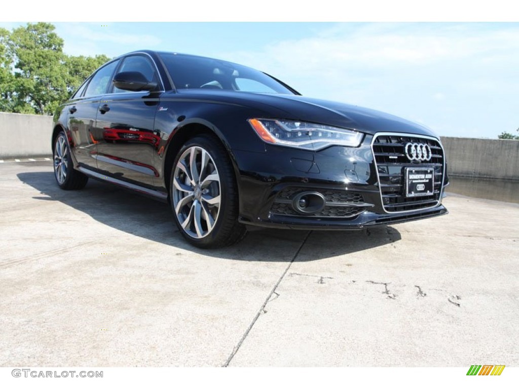 2013 A6 3.0T quattro Sedan - Brilliant Black / Black photo #1