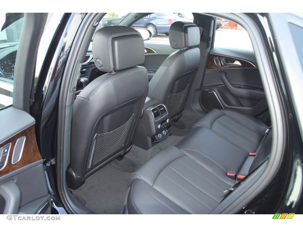 2013 Audi A6 3.0T quattro Sedan Rear Seat Photo #70840968