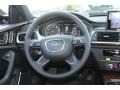 Black Steering Wheel Photo for 2013 Audi A6 #70841004