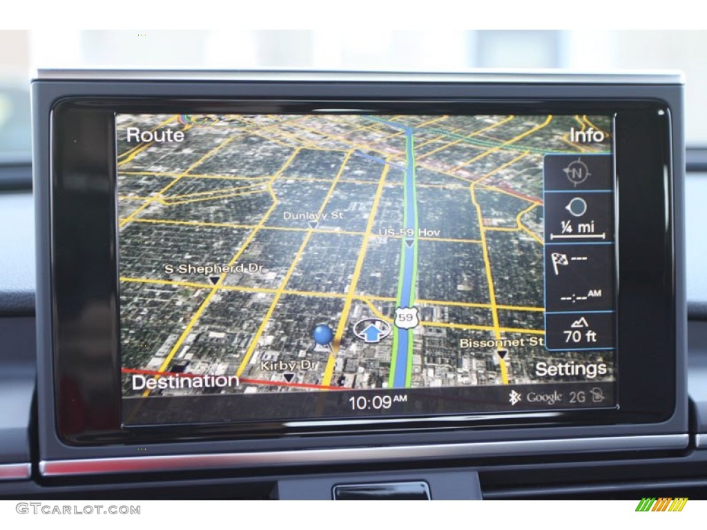 2013 Audi A6 3.0T quattro Sedan Navigation Photo #70841010