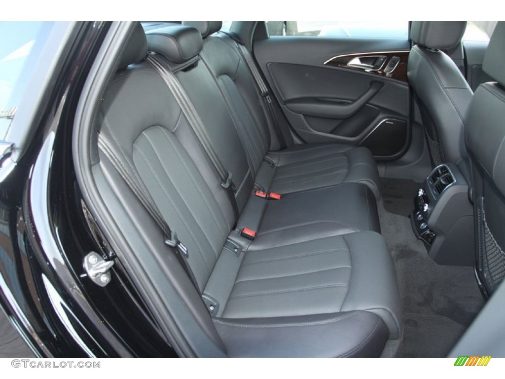2013 Audi A6 3.0T quattro Sedan Rear Seat Photo #70841062