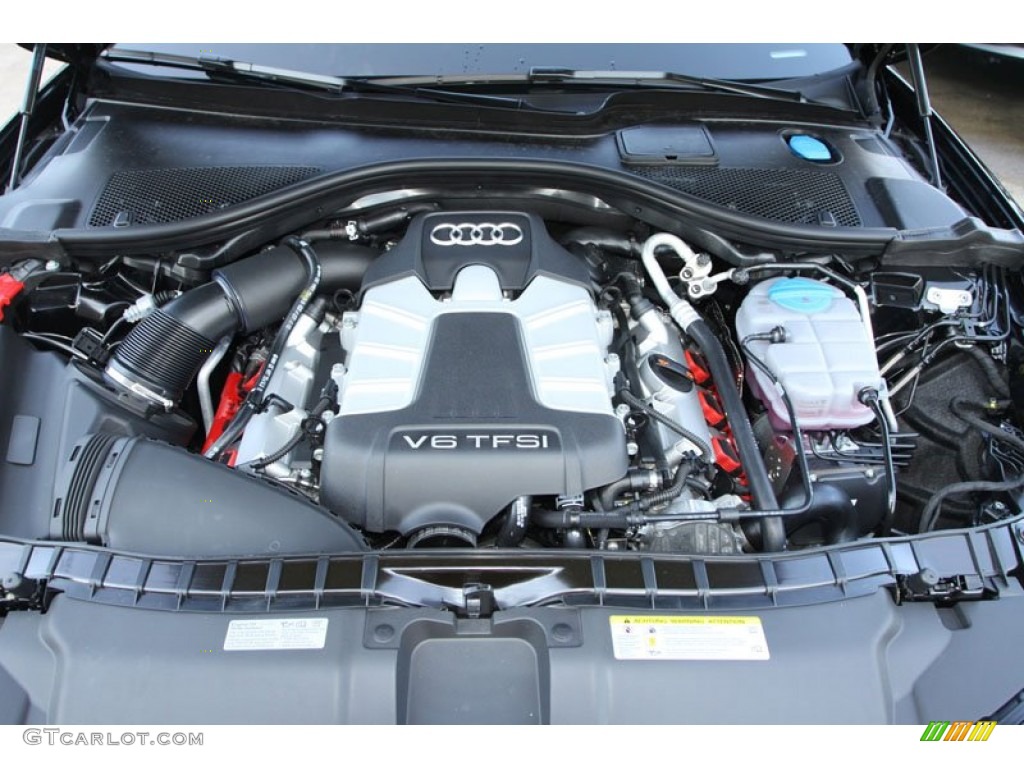 2013 Audi A6 3.0T quattro Sedan 3.0 Liter FSI Supercharged DOHC 24-Valve VVT V6 Engine Photo #70841088