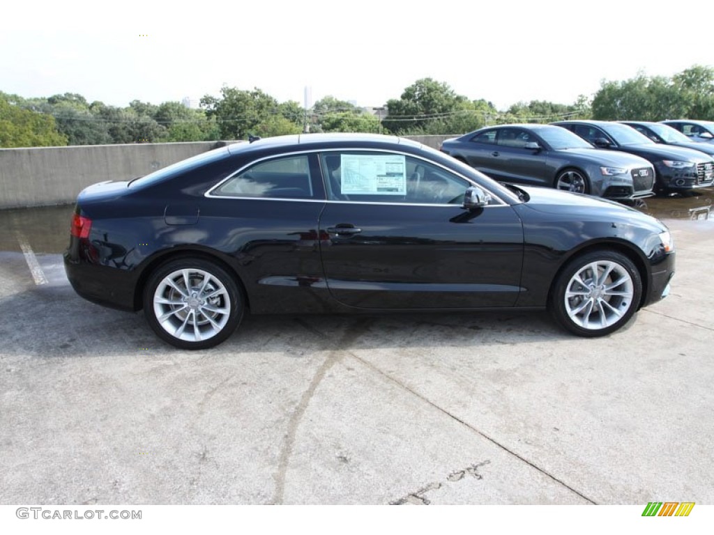 Phantom Black Pearl Effect 2013 Audi A5 2.0T quattro Coupe Exterior Photo #70841709