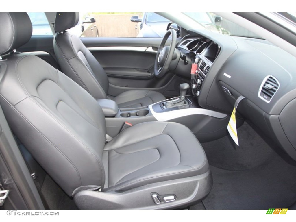 Black Interior 2013 Audi A5 2.0T quattro Coupe Photo #70841838