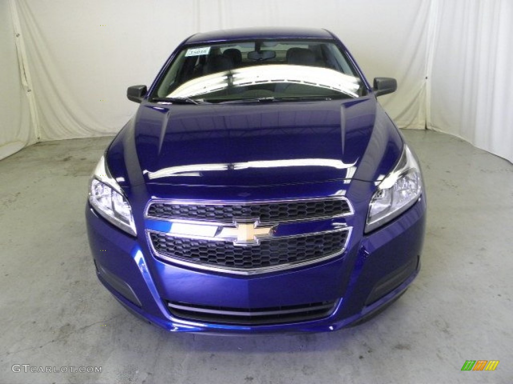 2013 Malibu LS - Blue Topaz Metallic / Jet Black/Titanium photo #2