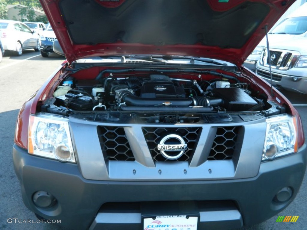 2007 Xterra S 4x4 - Red Brawn Metallic / Steel/Graphite photo #9