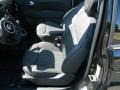 2012 Fiat 500 Tessuto Nero-Grigio/Nero (Black-Grey/Black) Interior Front Seat Photo