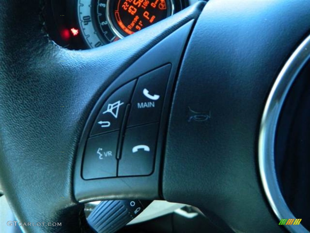 2012 Fiat 500 c cabrio Lounge Controls Photo #70842561