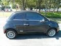 2012 Nero (Black) Fiat 500 c cabrio Lounge  photo #27