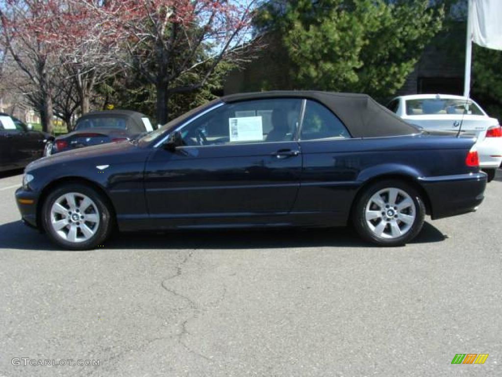 2006 3 Series 325i Convertible - Monaco Blue Metallic / Sand photo #9