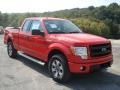 Race Red 2013 Ford F150 STX SuperCab 4x4 Exterior
