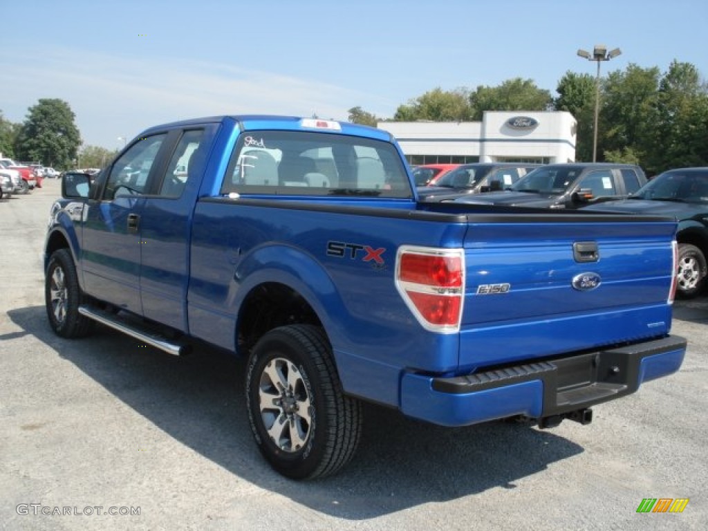 Rear 3/4 View 2013 Ford F150 STX SuperCab 4x4 Parts