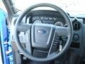 Steel Gray Steering Wheel Photo for 2013 Ford F150 #70843881