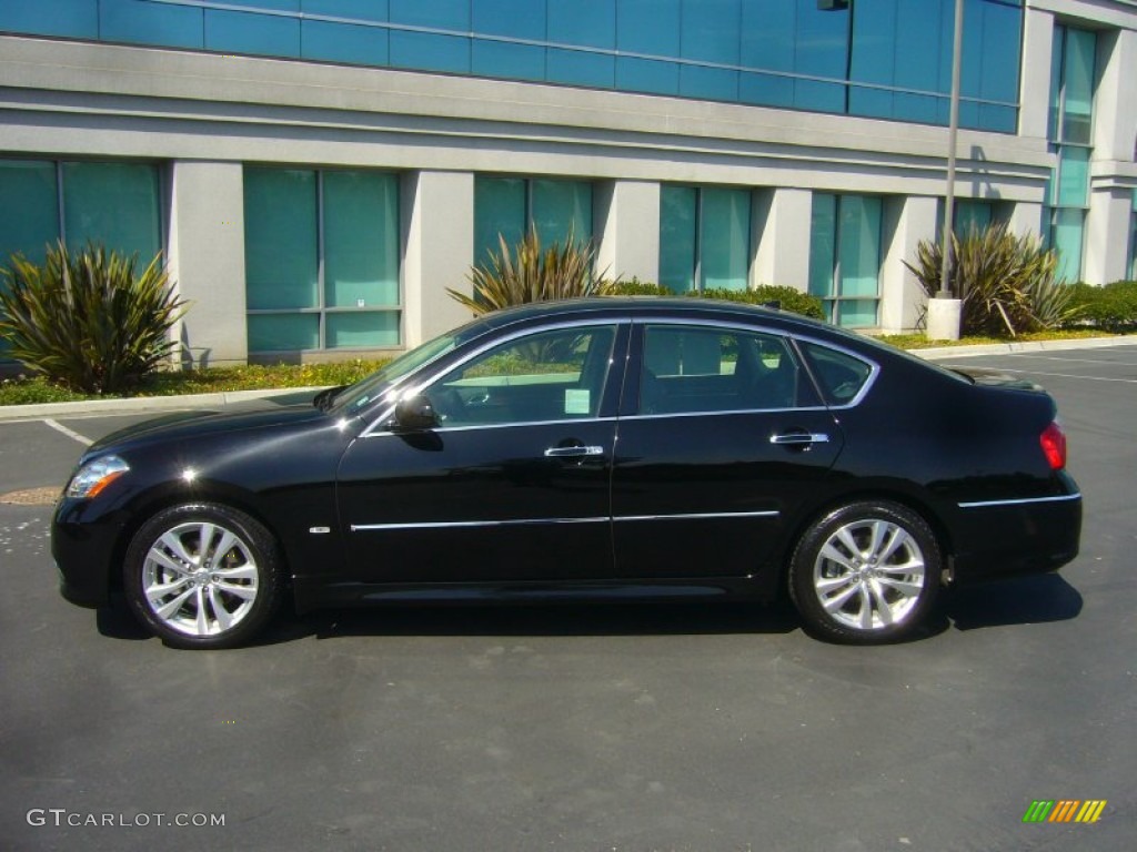 Black Obsidian 2010 Infiniti M 45 Sedan Exterior Photo #70844457