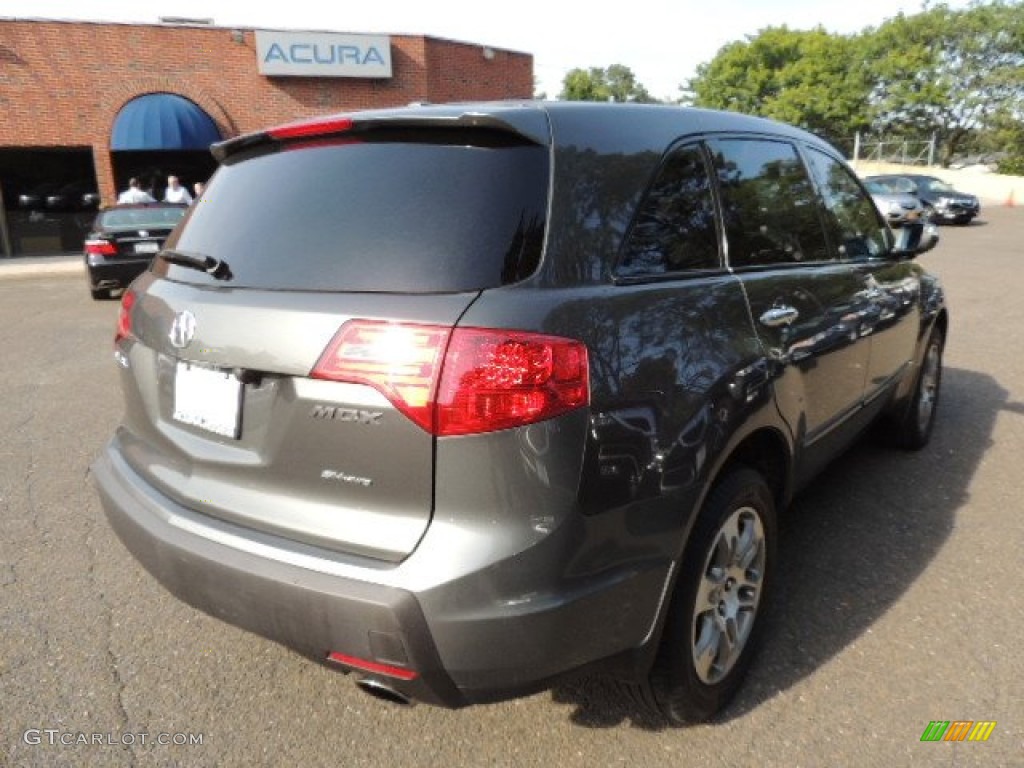 2007 MDX Technology - Nimbus Gray Metallic / Taupe photo #26