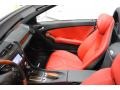  2010 SLK 350 Roadster Red Interior