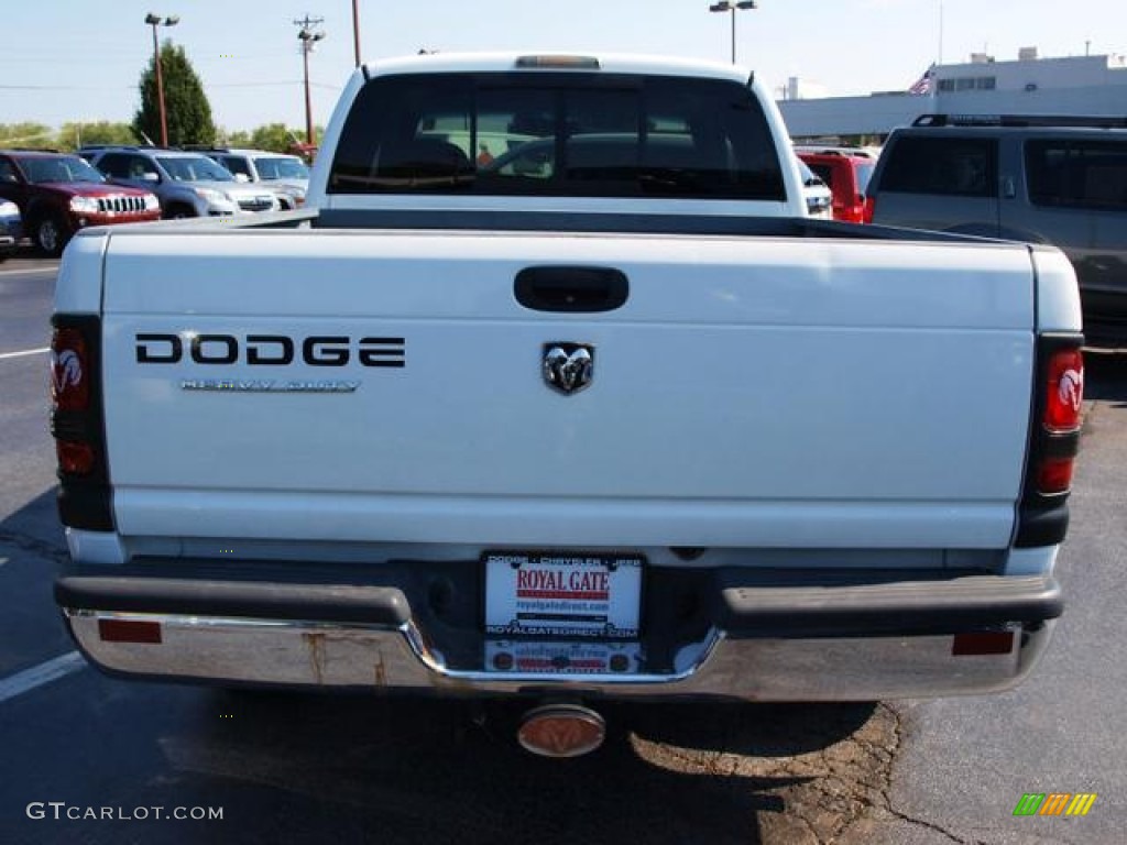 1999 Ram 1500 SLT Extended Cab - Bright White / Agate Black photo #5