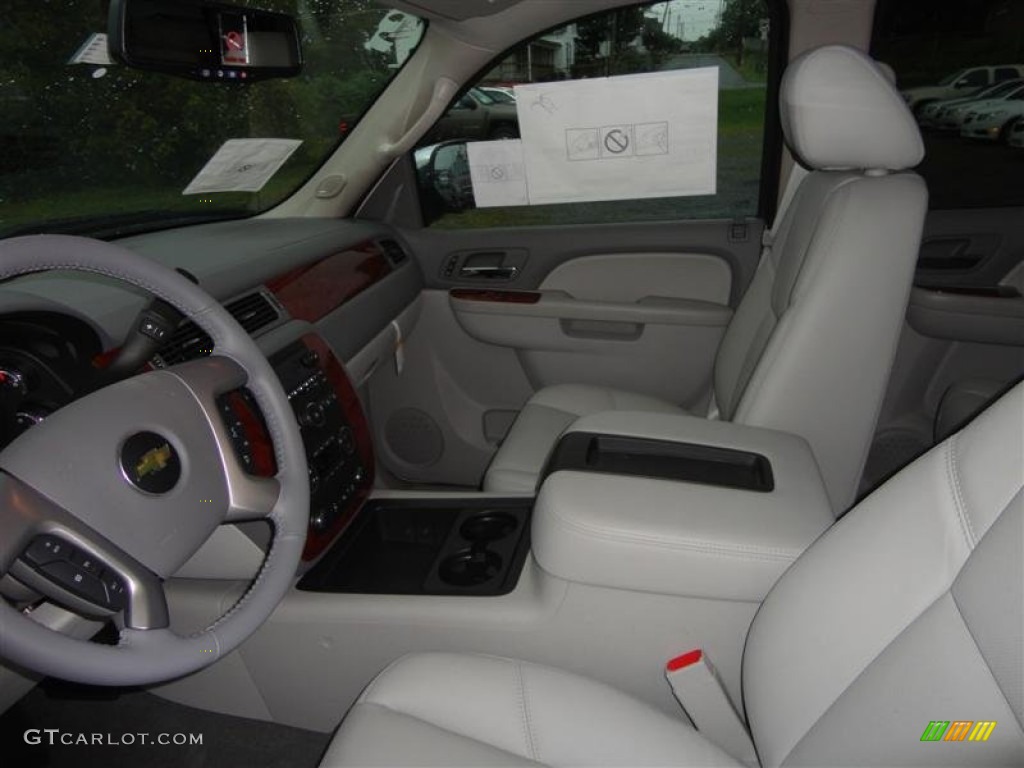 2013 Silverado 1500 LTZ Crew Cab 4x4 - White Diamond Tricoat / Light Titanium/Dark Titanium photo #5