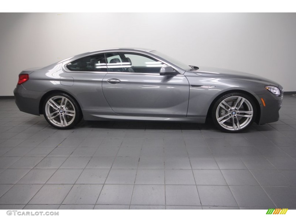 Space Gray Metallic 2012 BMW 6 Series 650i Coupe Exterior Photo #70847556