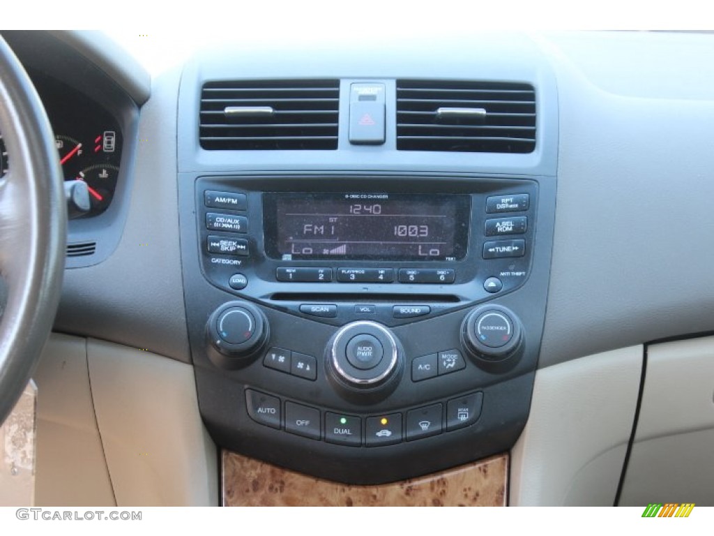 2005 Accord EX-L V6 Sedan - Nighthawk Black Pearl / Ivory photo #13