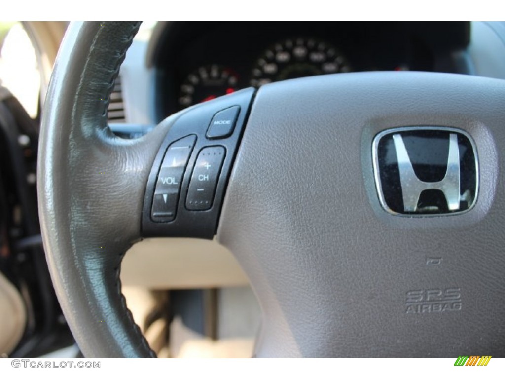 2005 Accord EX-L V6 Sedan - Nighthawk Black Pearl / Ivory photo #16