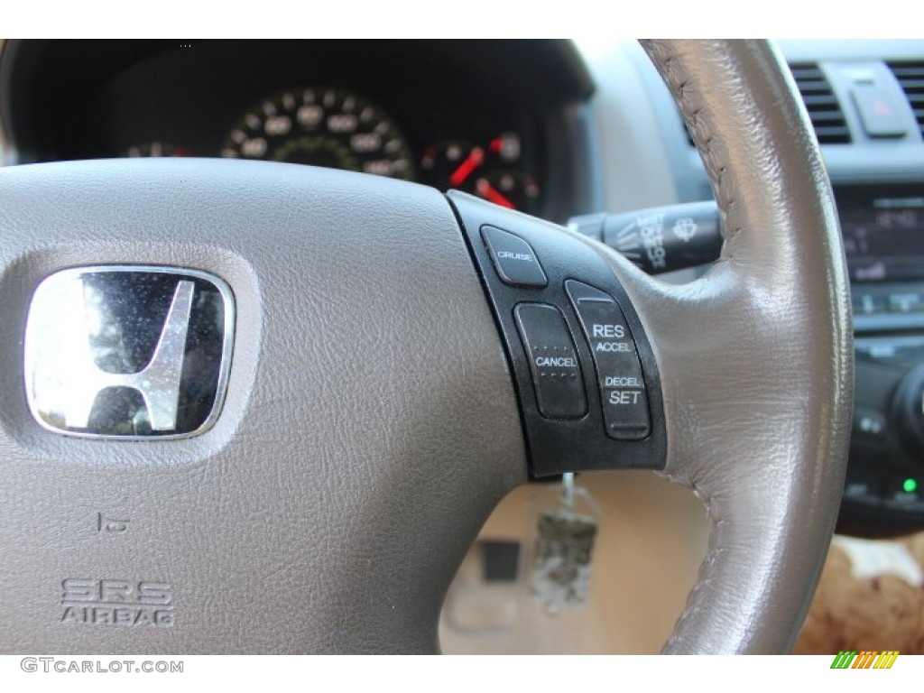 2005 Accord EX-L V6 Sedan - Nighthawk Black Pearl / Ivory photo #17