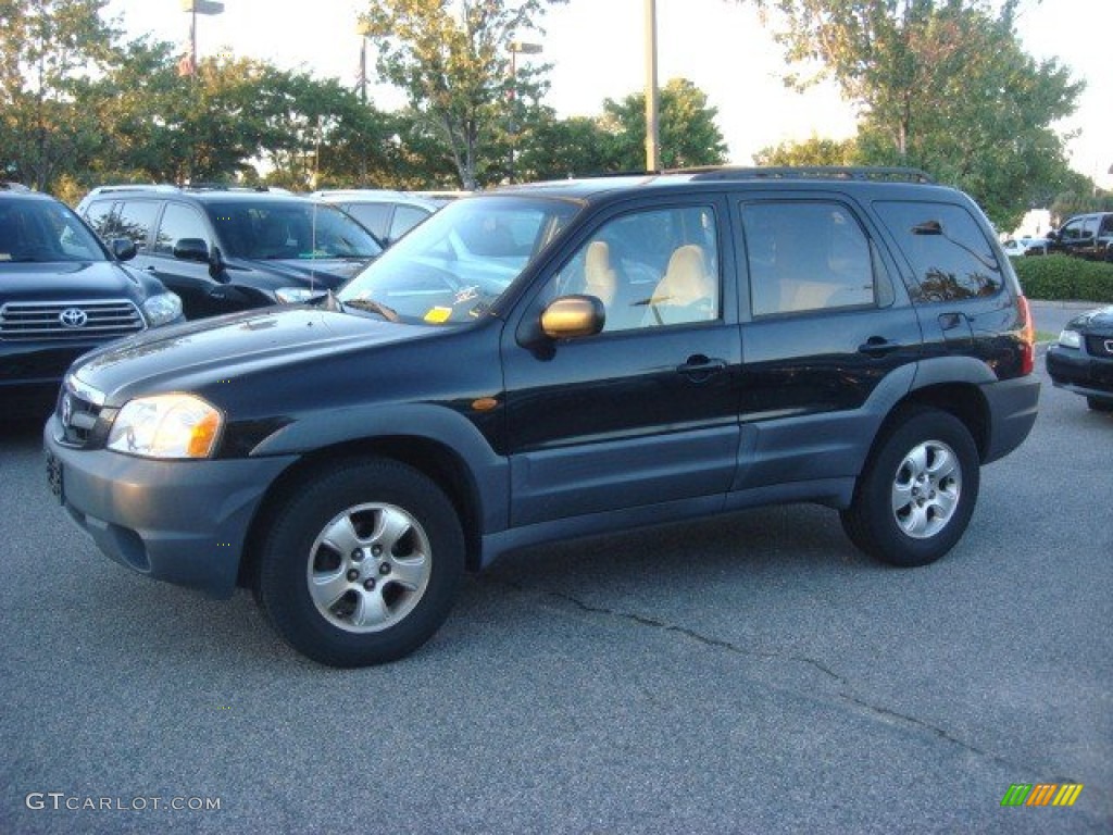 2001 Tribute DX V6 - Black / Gray photo #4