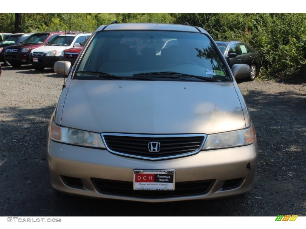 2001 Odyssey EX - Mesa Beige / Ivory photo #2