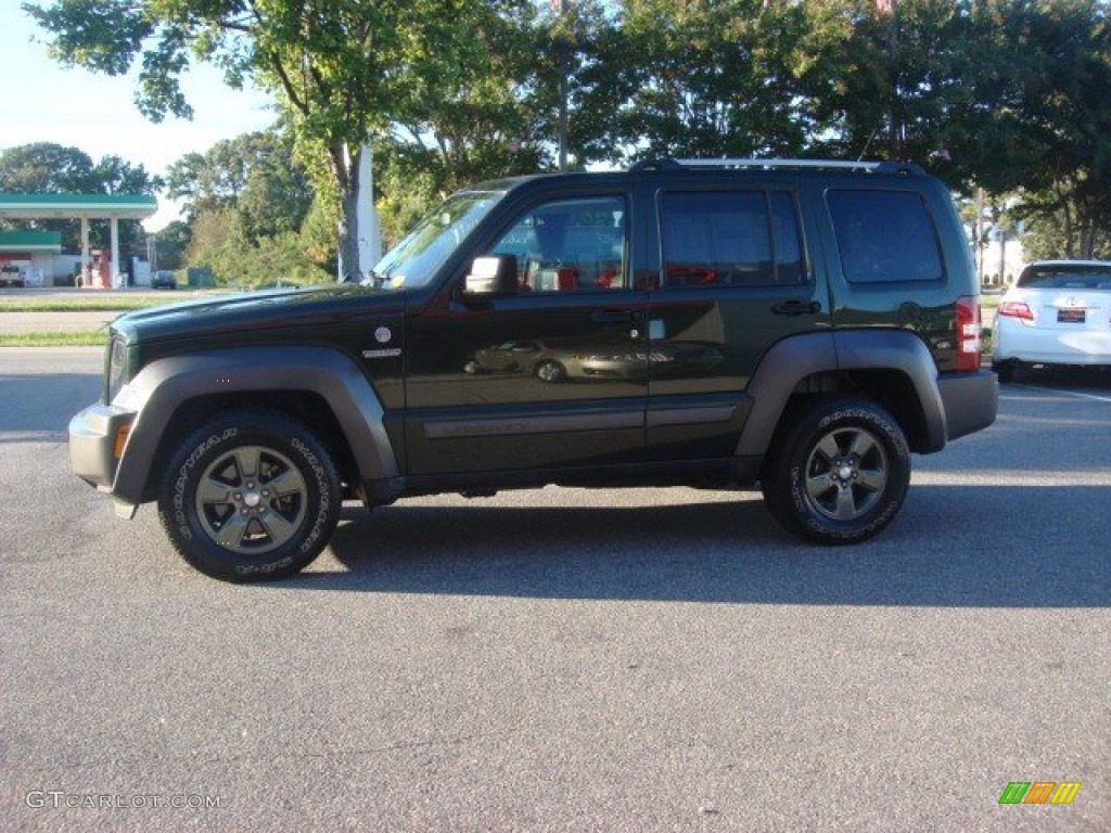 2011 Liberty Renegade 4x4 - Natural Green Metallic / Dark Slate Gray photo #5