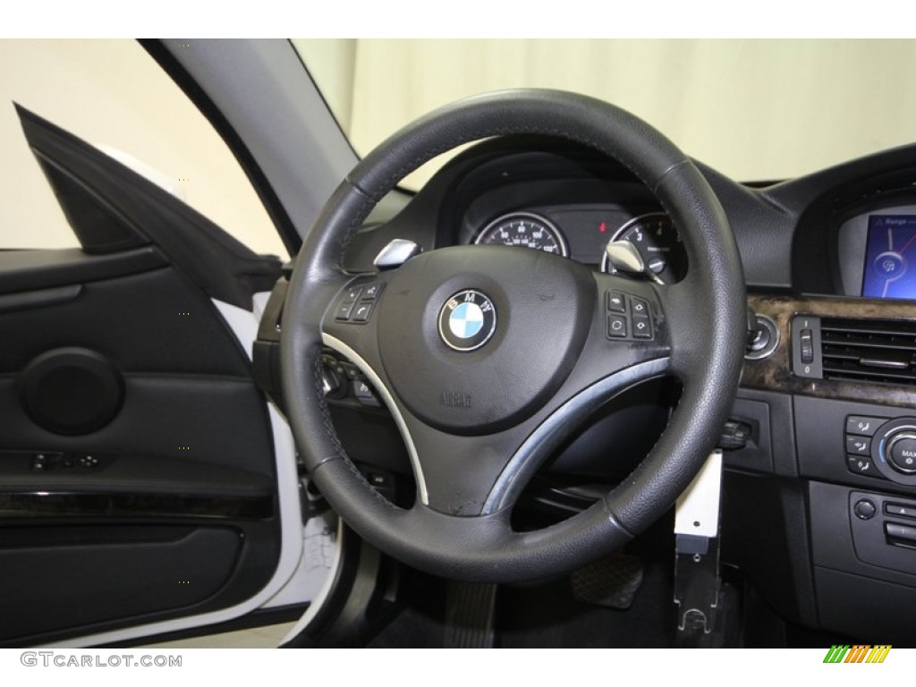 2009 3 Series 328i Coupe - Alpine White / Black photo #26