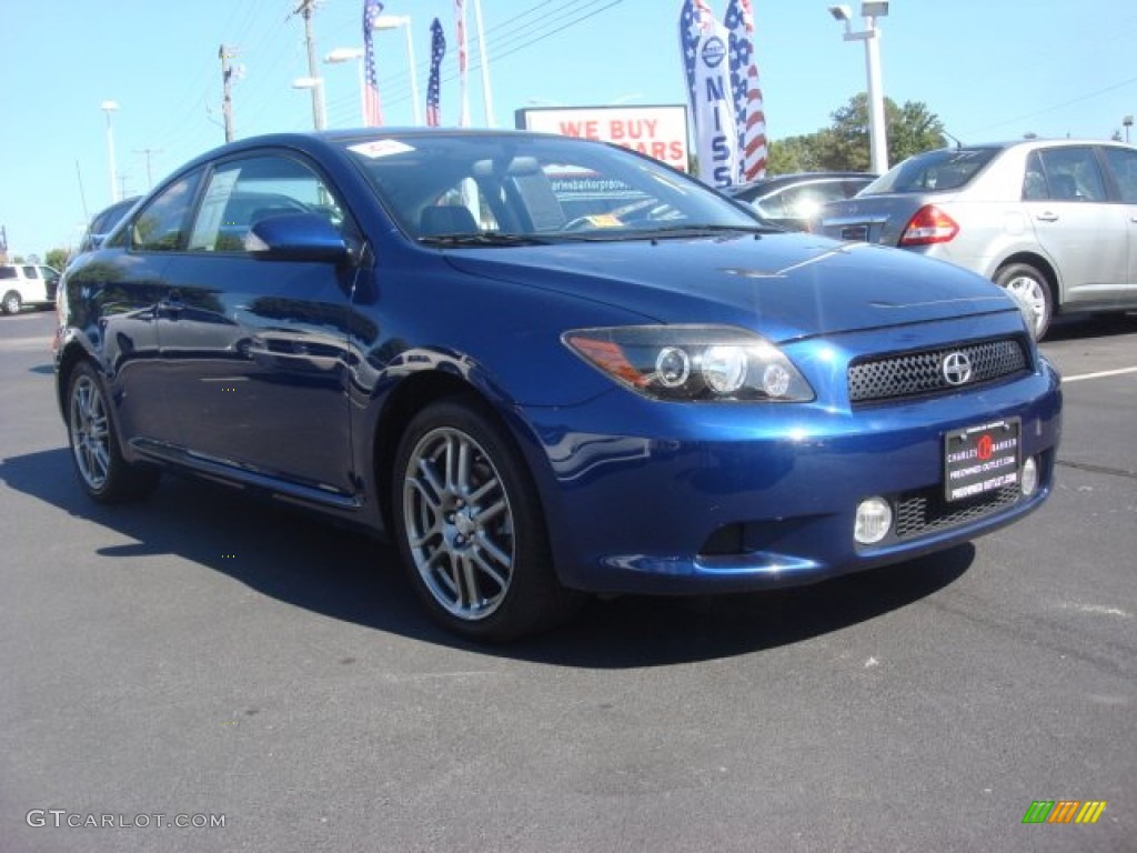 2009 tC  - Blue Ribbon Metallic / Dark Charcoal photo #1