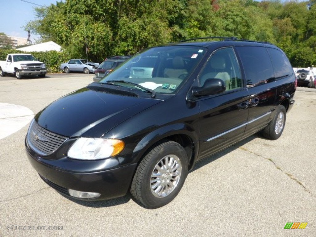 2003 Town & Country Limited - Brilliant Black Pearl / Taupe photo #1