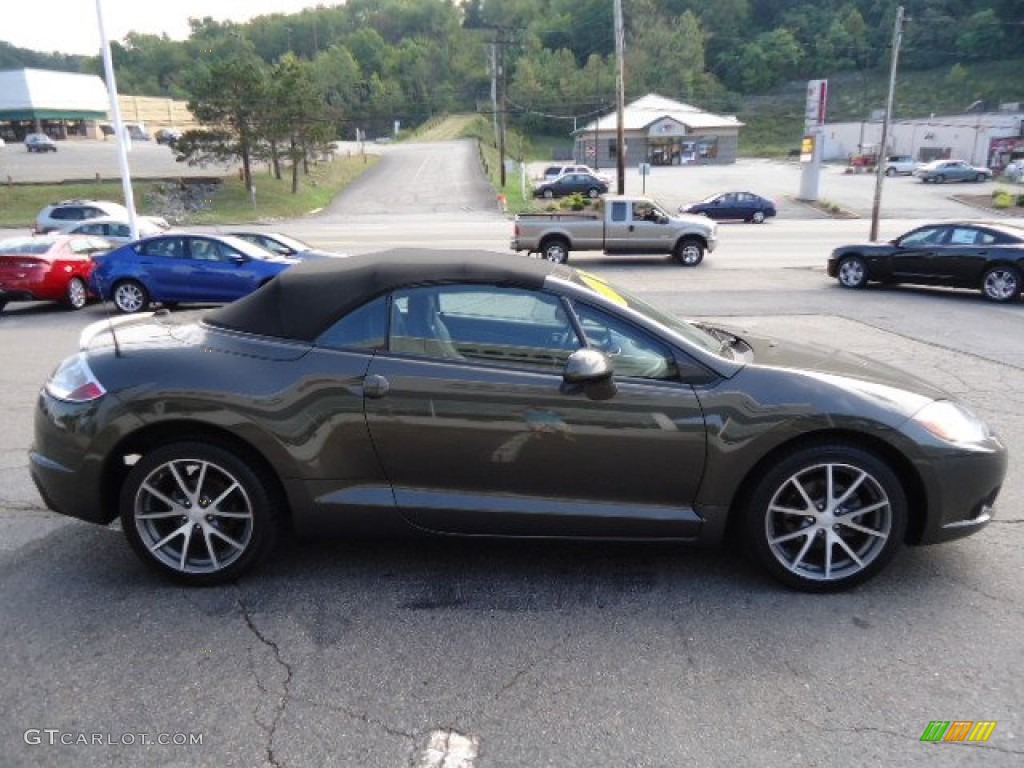 2011 Eclipse Spyder GS Sport - Carbon Pearl / Dark Charcoal photo #6