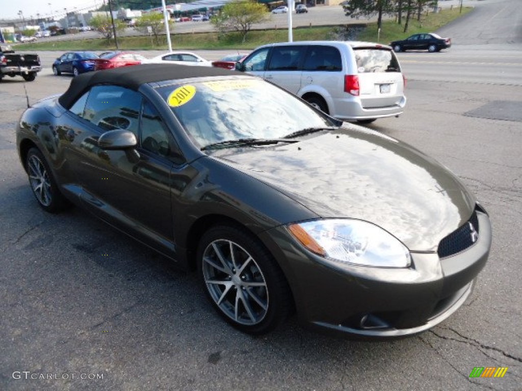 2011 Eclipse Spyder GS Sport - Carbon Pearl / Dark Charcoal photo #10