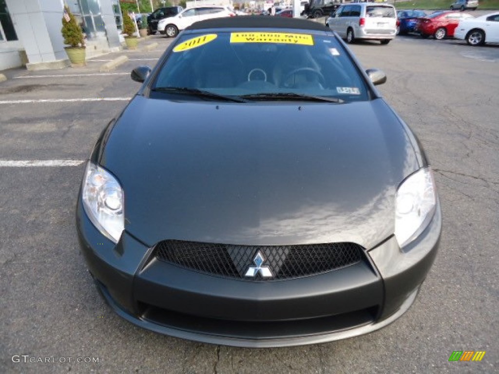 2011 Eclipse Spyder GS Sport - Carbon Pearl / Dark Charcoal photo #11