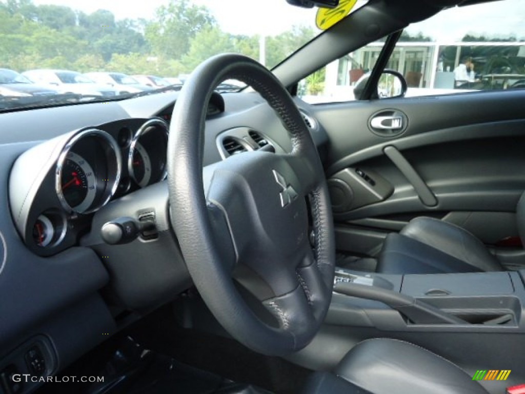 2011 Eclipse Spyder GS Sport - Carbon Pearl / Dark Charcoal photo #18